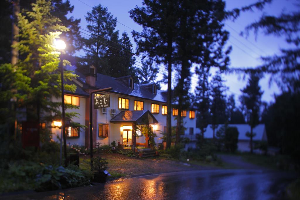 Hakubagoryu Pension&Logcottage Arumu Экстерьер фото